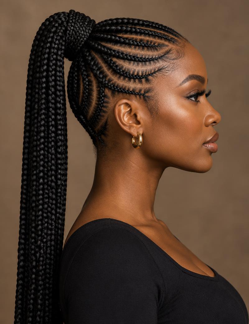 Editorial inspiration for Cornrows